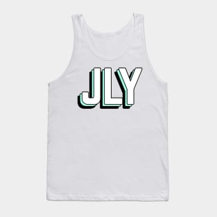 jesus loves you (green) Tank Top